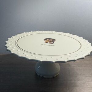 M.J. Hummel "Stormy Weather" cake stand or plate